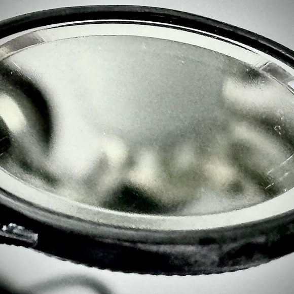 VINTAGE “HANS JENSEN” SILVER PLATE HAND-MIRROR / ‘MADE IN DENMARK’, CIRCA 1940’S - Picture 5 of 6